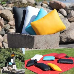 Kunstlederkissen - Hülle