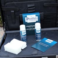 Leather care set for all smooth leather
