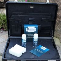 Leather care box for leather cushion