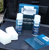 Selection of leather care products