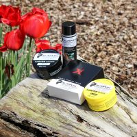 Auswahl an Lederpflegeprodukte