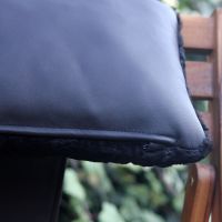 Chillout Deluxe-Pelzleder Wendenackenkissen Zippgarage