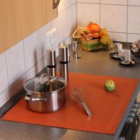Kunstleder Ceranfeld Abdeckung Weltneuheit - Unser Cooking Plaid