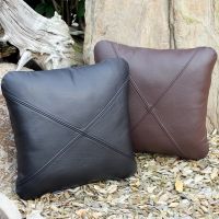 Leder Sofakissen in vielen Farben