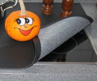 Leder Ceranfeld Abdeckung Rückseite mit Spezialfixierung